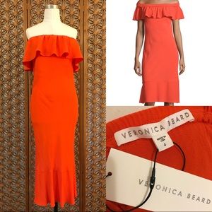 Veronica Beard “Oleta” Ruffle ITS Dress Size 4